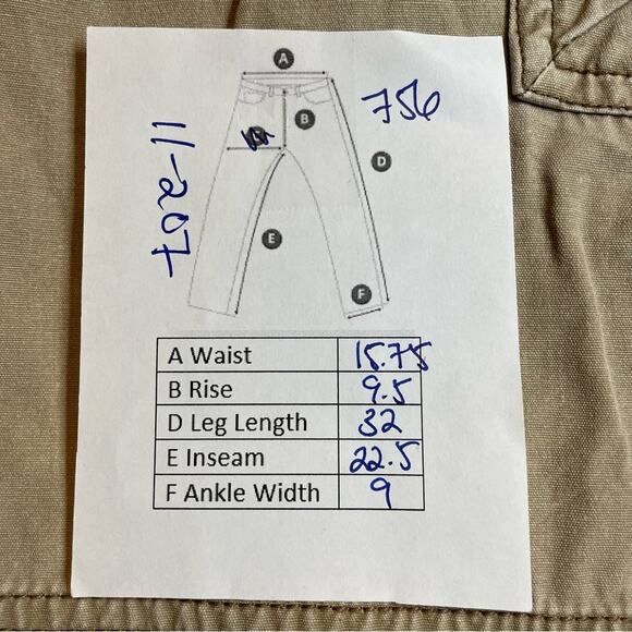 Tint Y2K Cargo Pants Cream Khaki 8 Utility Cotton Gorpcore Straight - Picture 6 of 8